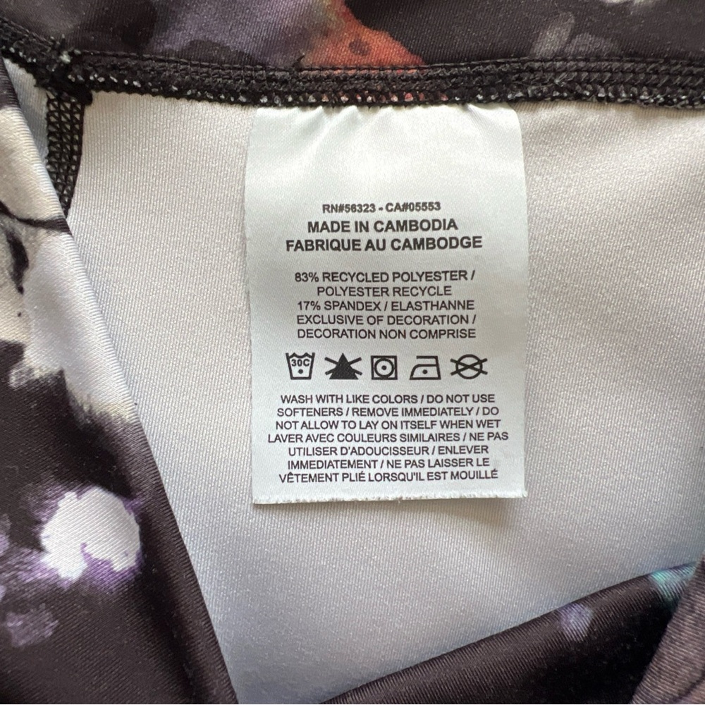 Women’s Nike Floral Leggings Athletic Stretch size xL - Picture 3 of 7